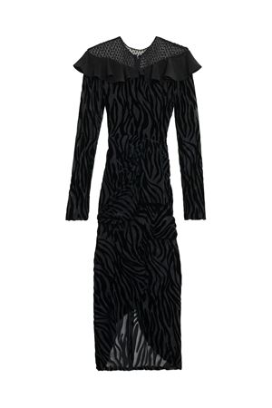 Abito asimmetrico nero ISABEL MARANT | RO0897FBC4J24I01BK